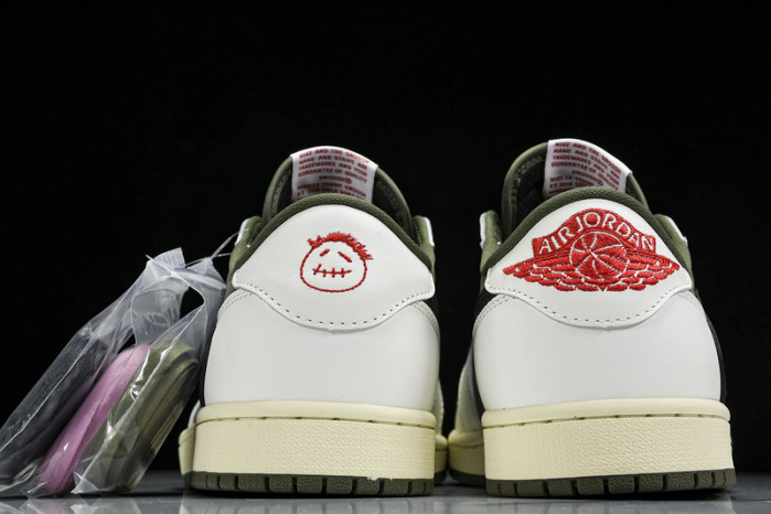 Travis Scott x Air Jordan 1 Low OG Olive  DM7866-200