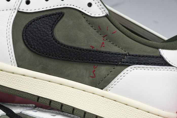 Travis Scott x Air Jordan 1 Low OG Olive  DM7866-200