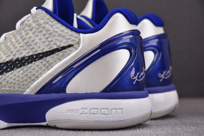 Nike Zoom Kobe VI Protro 6 White Royal Black 436311-100