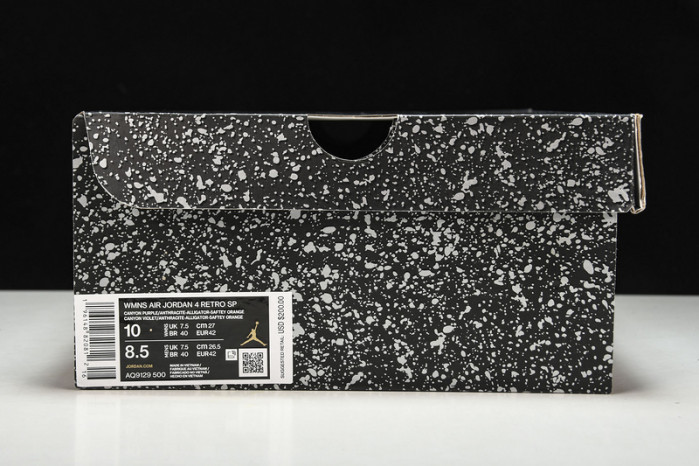 Air Jordan 4 “Canyon Purple”  AQ9129-500