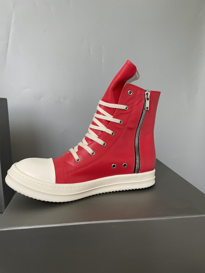 RICK OWENS SNEAKERS COPSHOE OR-high top 03