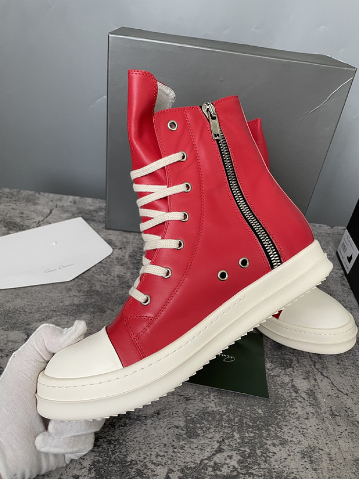 RICK OWENS SNEAKERS COPSHOE OR-high top 03