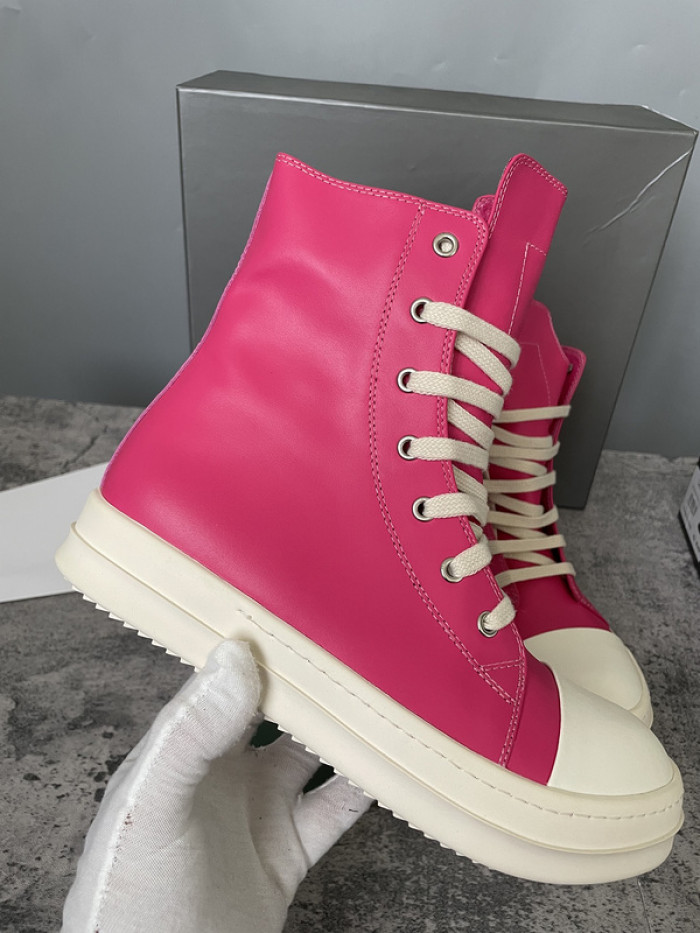 RICK OWENS SNEAKERS COPSHOE OR-high top 05