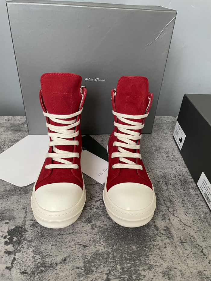 RICK OWENS SNEAKERS COPSHOE OR-high top 08
