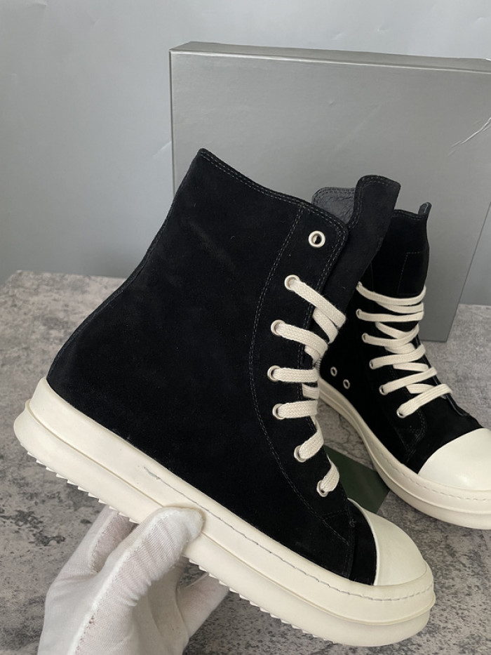 RICK OWENS SNEAKERS COPSHOE OR-high top 09
