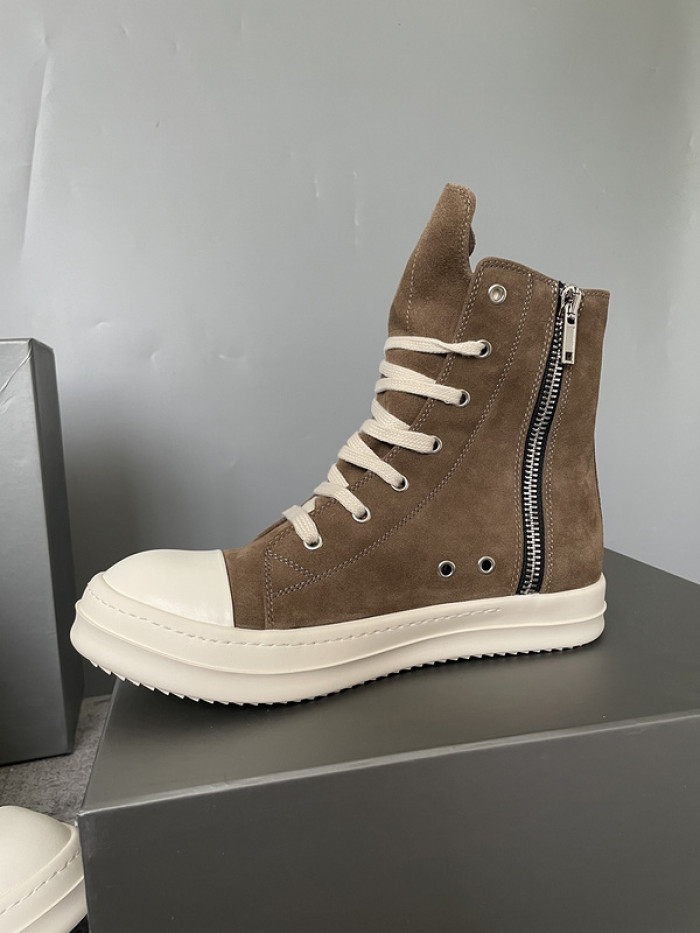 RICK OWENS SNEAKERS COPSHOE OR-high top 11