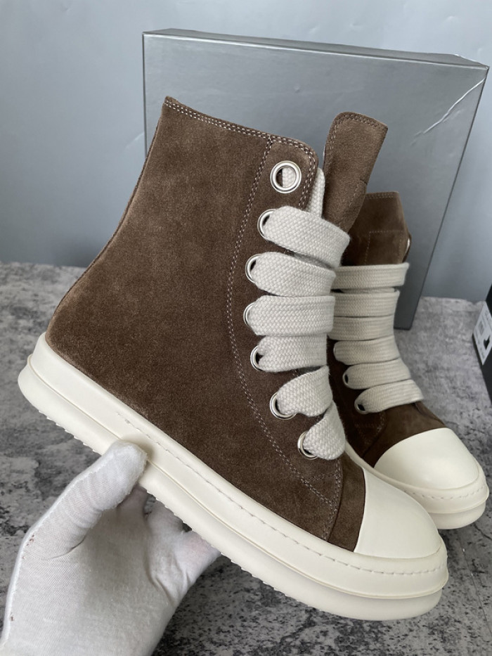 RICK OWENS SNEAKERS COPSHOE OR-high top 21