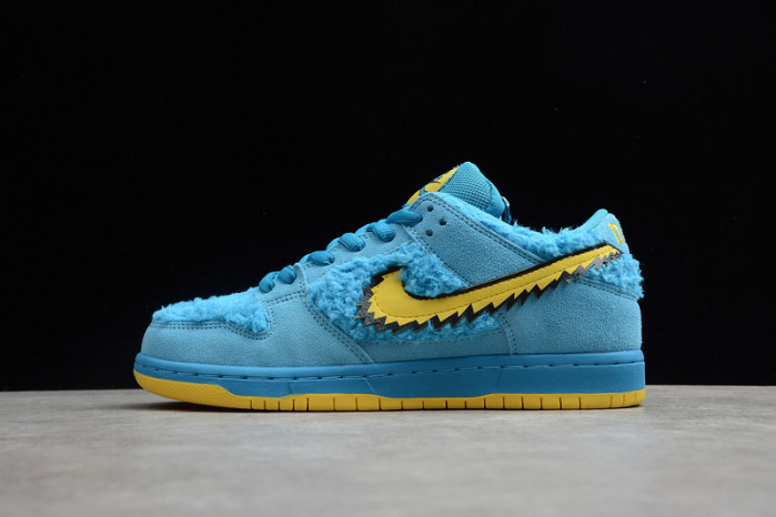Grateful Dead x Nike SB Dunk Low "Blue  Bear"-CJ5378-400
