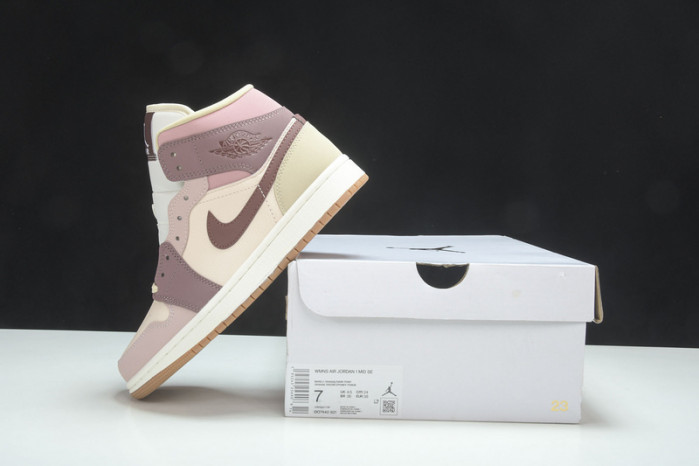 Jordan 1 Mid SE Dark Pony Smoky Mauve  - DO7440-821