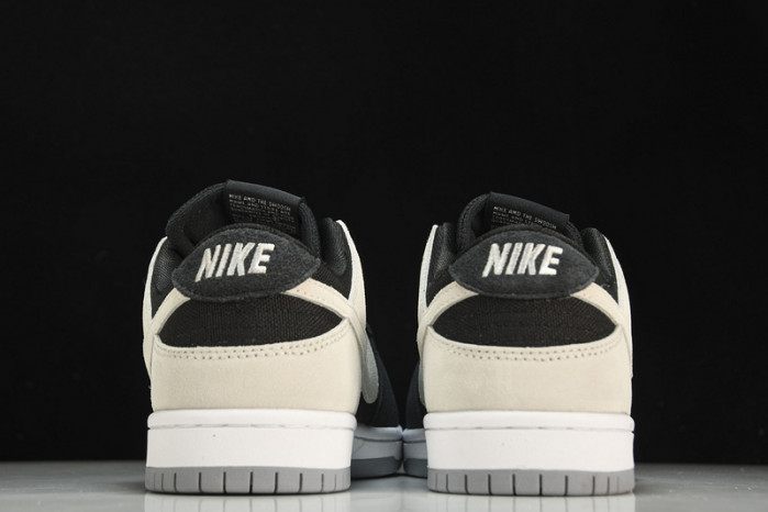 SB Zoom Dunk Low Pro Black Wolf Grey White   854866-001