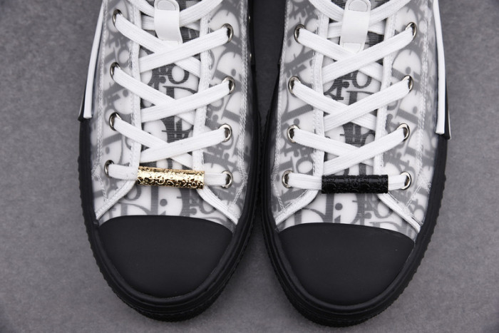 D1R* B23 OBLIQUE HIGH TOP SNEAKERS  KICKZE DR-10