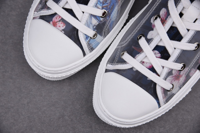 D1R* B23 OBLIQUE HIGH TOP SNEAKERS  KICKZE DR-5