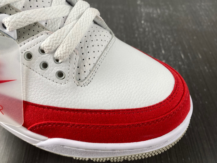 Jordan 3 Retro Tinker White University Red  CJ0939-100