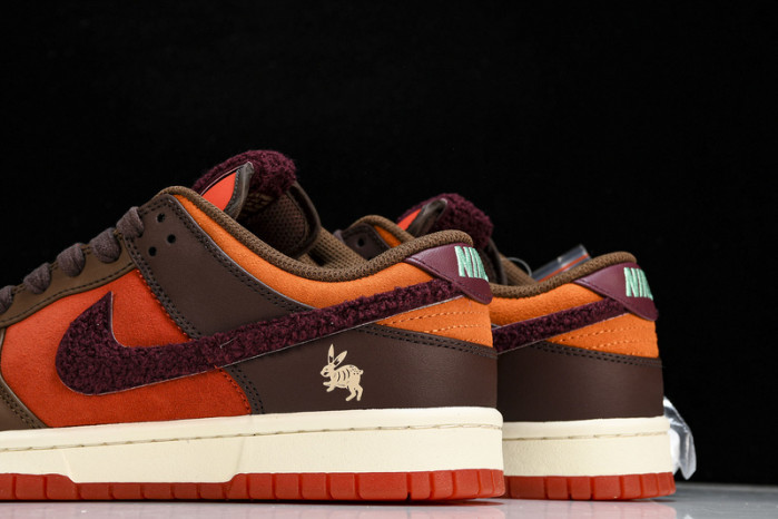 Nike Dunk Low Retro PRM Year of the Rabbit Light Crimson  FD4203-661