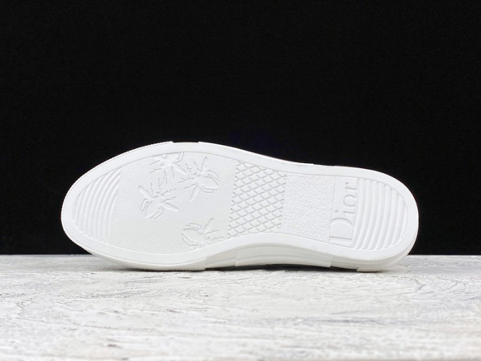 D1R* B23 OBLIQUE LOF TOP SNEAKER white T00853H059