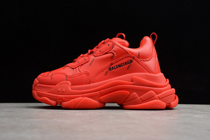 BL TRIPLE S TRAINERS RED   LETTERS  -KICKZE BL5