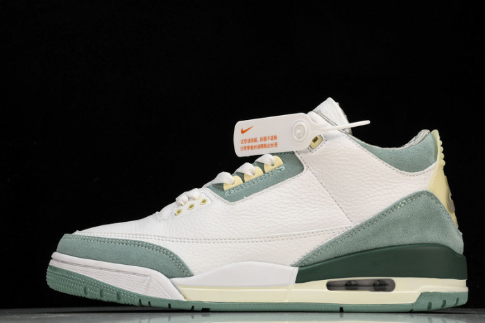 Air Jordan 3 white green  CT8532-130