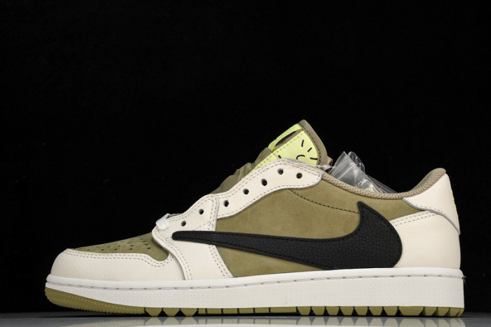 Jordan 1 Retro Low Golf Travis Scott Neutral Olive  FZ3124-200