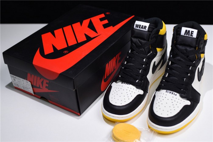 Air Jordan 1 No Ls Varsity Maize 861428-107