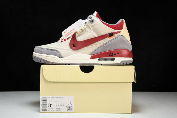 off white x Air Jordan 3 “Palomino” DH7139 123