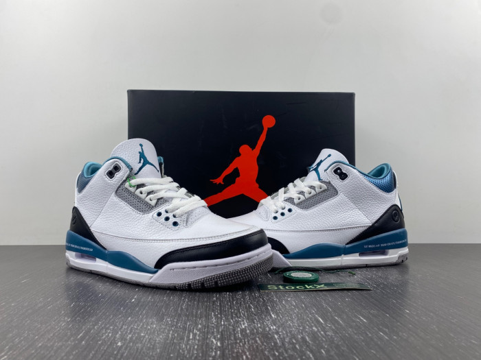 Air Jordan 3 AJ3 Lightning Blue  136064-660