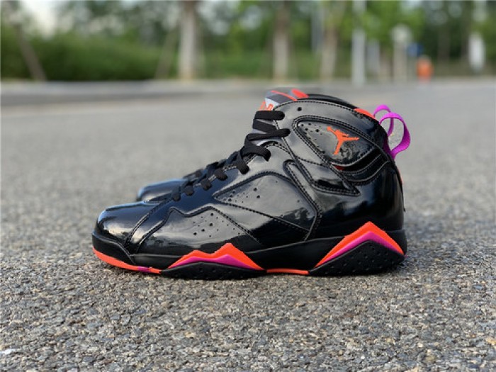 Air Jordan 7 Retro WMNS ''Black Patent Leather'' 313358-006