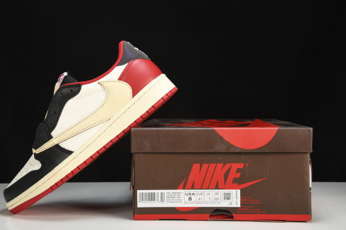 TRAVIS SCOTT X AIR JORDAN 1  RED  CQ4277-106