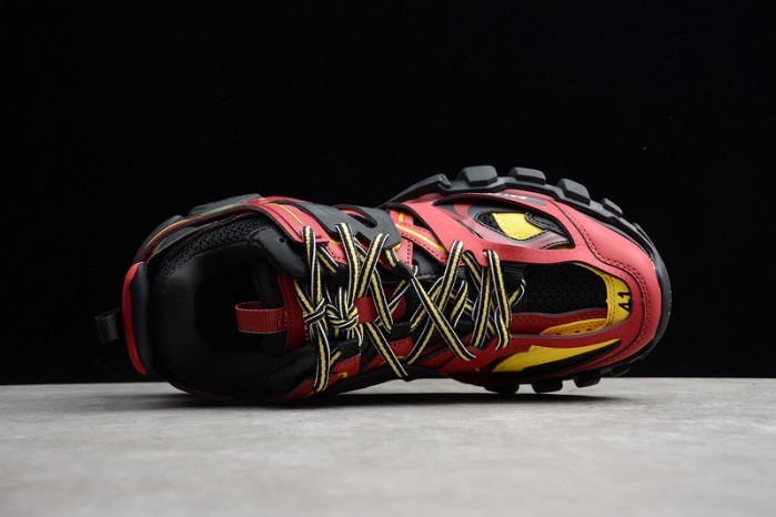 BL SNEAKER TESS.S.GOMMA BLACK RED 542023 W1GB9 6509