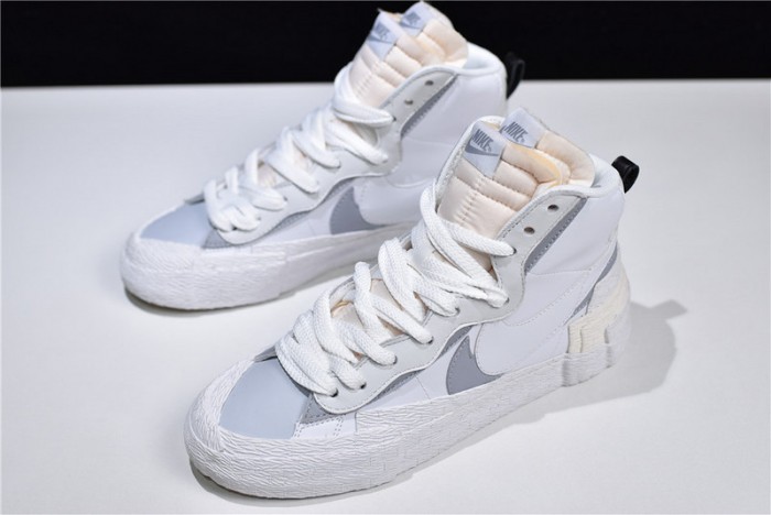 Sacai x Nike Blazer High Black White Release Date BV0072-100