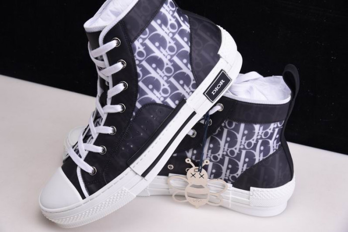 D1R* B23 OBLIQUE HIGH TOP SNEAKERS  KICKZE DR-6
