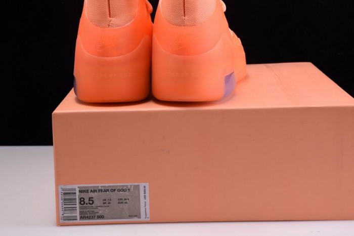 Air Fear Of God 1 Orange Pulse - AR4237-800