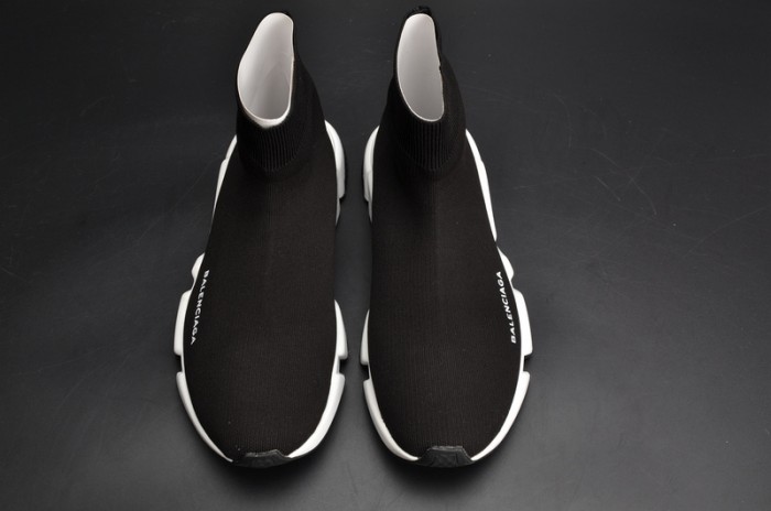 BL Stretch Mesh High Top Sneaker Black White 454485 W05G0