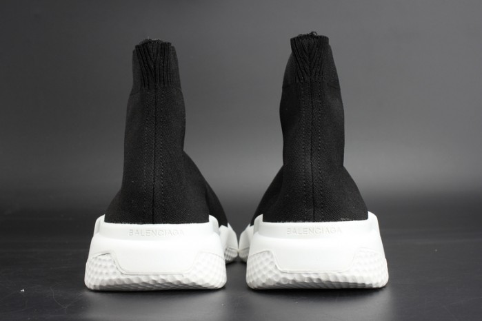 BL Stretch Mesh High Top Sneaker Black White