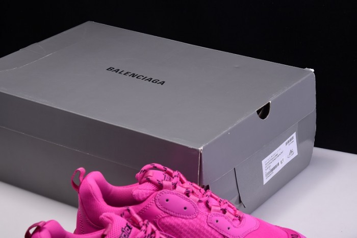 BL TRIPLE S TRAINERS CLEAR SOLE BLUE ADN RED 541624  W09O1 2132