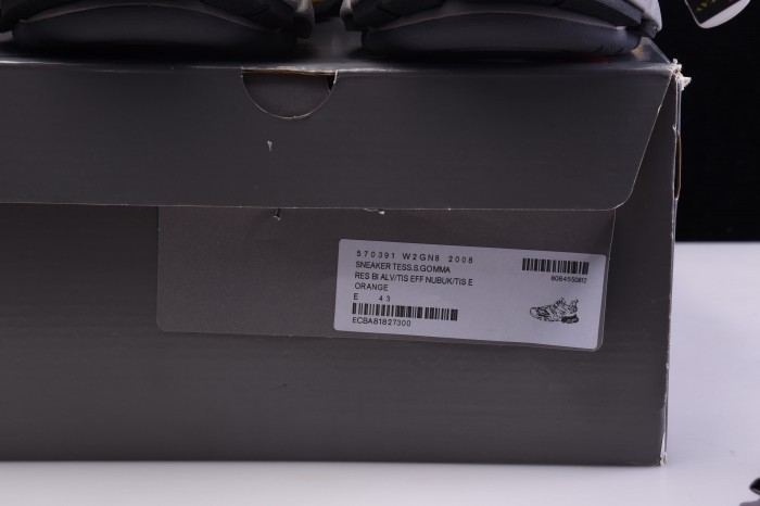 BL SNEAKER TESS.S.GOMMA 4.0 Orange black 570391 W2GN8 2008