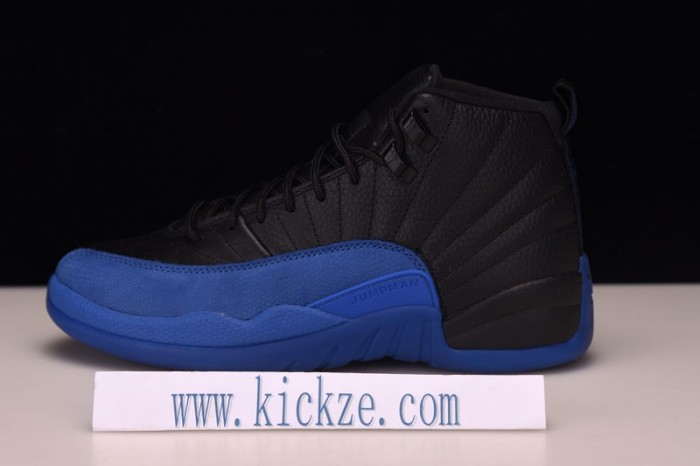 Jordan 12 Retro Black Game Royal - 130690-014