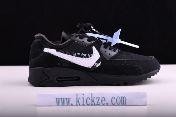 OF Nike Air Max 90 Black Cone White AA7293-001