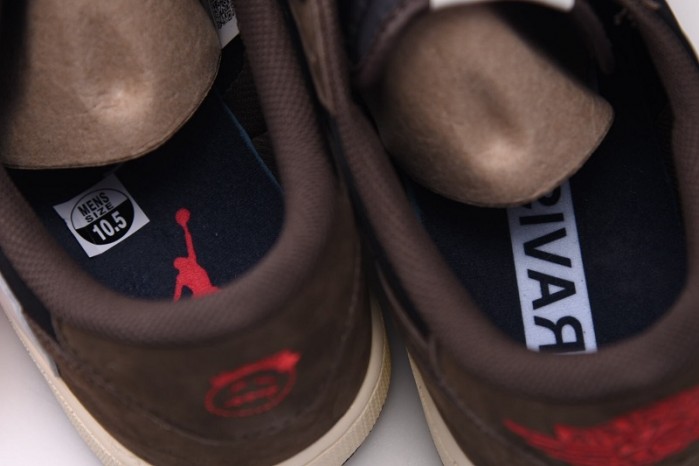 TRAVIS SCOTT AIR JORDAN 1 LOF DARK MOCHA CQ4277-001