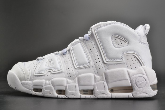 Nike Air More Uptempo “Triple White” mens 921948-100