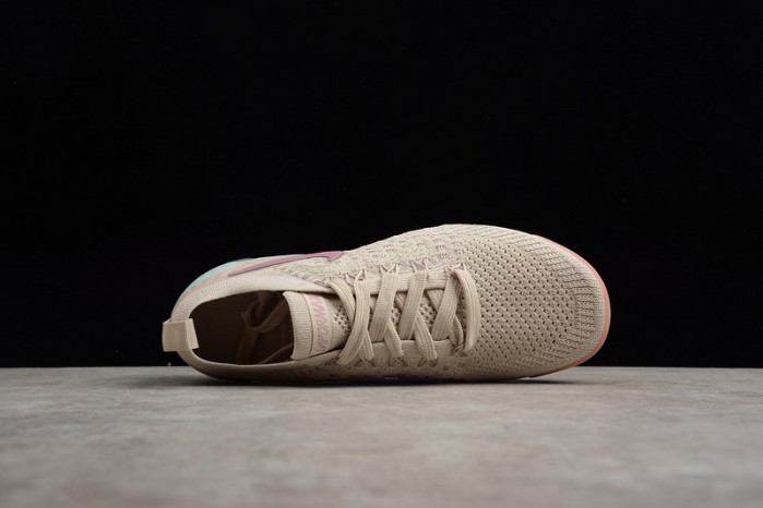 Nike Air VaporMax Flyknit 2.0 Particle Beige/Smokey Mauve  womens 942843-203