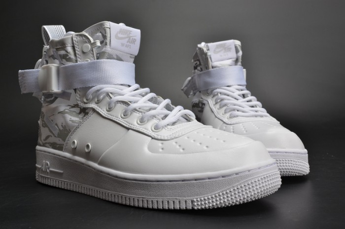 Nike SF-AF1 Mid“White Tiger Camo” mens AA1129-100
