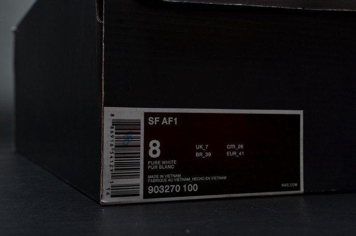 Nike WMNS SF FORCE 1 “Triple White”  903270 100